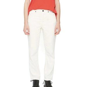 Free People x Sandrine Rose NWT Skinny and Wide Leg Jeans Cream White Alps QTY